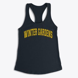 Winter Gardens Elementary School Varsity Arch Women's Racerback Tank