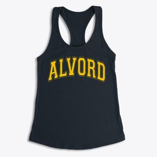 Alvord High School Varsity Arch Women's Racerback Tank