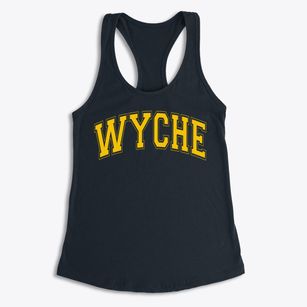 Wyche Elementary School Varsity Arch Women's Racerback Tank