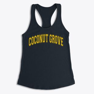 Coconut Grove Elementary School Varsity Arch Women's Racerback Tank