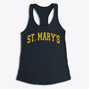 Saint Mary's School Varsity Arch Women's Racerback Tank