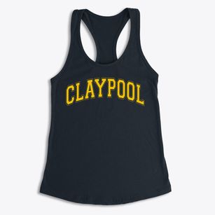 Claypool Elementary School Varsity Arch Women's Racerback Tank
