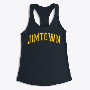 Jimtown Elementary School Varsity Arch Women's Racerback Tank