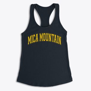 Mica Mountain High School Varsity Arch Women's Racerback Tank