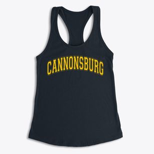 Cannonsburg Elementary School Varsity Arch Women's Racerback Tank