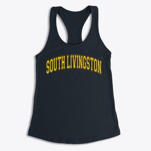 South Livingston Elementary School Varsity Arch Women's Racerback Tank