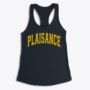 Plaisance Elementary School Varsity Arch Women's Racerback Tank
