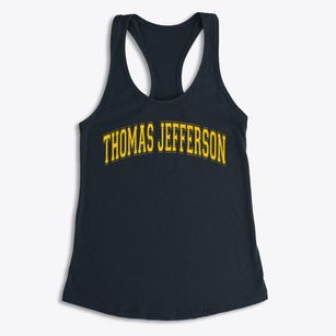 Thomas Jefferson High School Varsity Arch Women's Racerback Tank