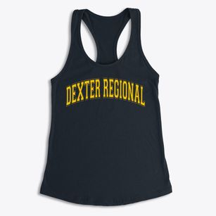 Dexter Regional High School Varsity Arch Women's Racerback Tank