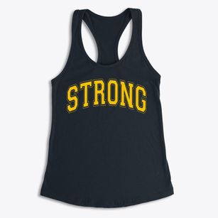 Strong Elementary School Varsity Arch Women's Racerback Tank