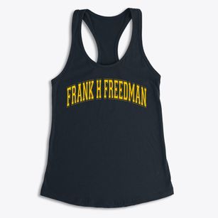 Frank H Freedman Elementary School Varsity Arch Women's Racerback Tank