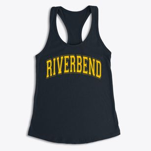 Riverbend Elementary School Varsity Arch Women's Racerback Tank