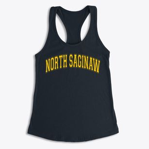 North Saginaw Charter Academy Varsity Arch Women's Racerback Tank