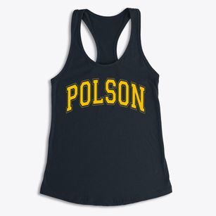 Polson High School Varsity Arch Women's Racerback Tank