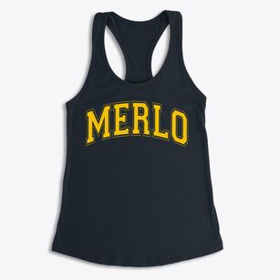 Merlo Institute Of Environmental Technology Varsity Arch Women's Racerback Tank