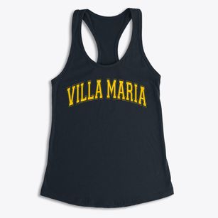 Villa Maria Academy Varsity Arch Women's Racerback Tank