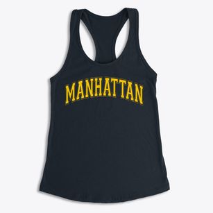Manhattan International High School Varsity Arch Women's Racerback Tank