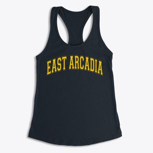East Arcadia Elementary School Varsity Arch Women's Racerback Tank