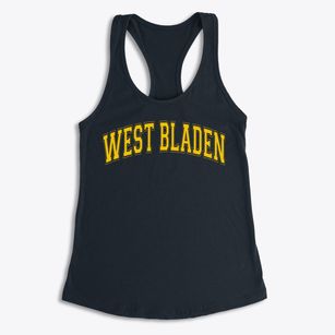 West Bladen High School Varsity Arch Women's Racerback Tank