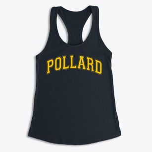 Pollard Middle School Varsity Arch Women's Racerback Tank