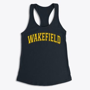 Wakefield High School Varsity Arch Women's Racerback Tank