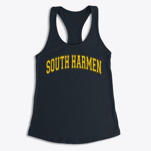 South Harmen Varsity Arch Women's Racerback Tank