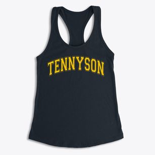 Tennyson Elementary School Varsity Arch Women's Racerback Tank