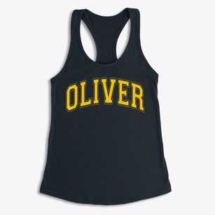 Oliver School Varsity Arch Women's Racerback Tank