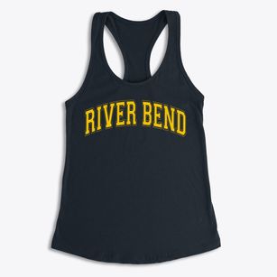 River Bend School Varsity Arch Women's Racerback Tank