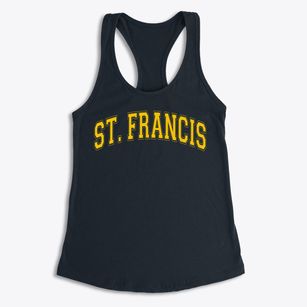 Saint Francis School Varsity Arch Women's Racerback Tank