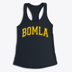 Barack Obama Male Leadership Academy Varsity Arch Women's Racerback Tank