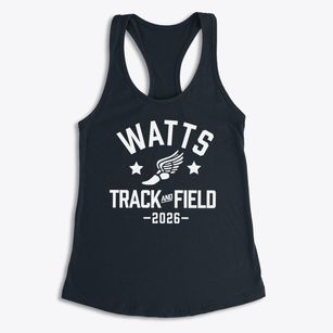 Watts Elementary School Track and Field Women's Racerback Tank