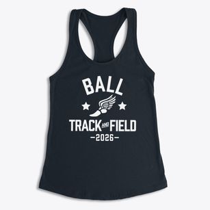 Ball High School Track and Field Women's Racerback Tank