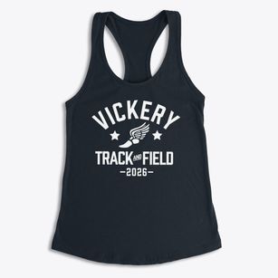 Vickery Elementary School Track and Field Women's Racerback Tank