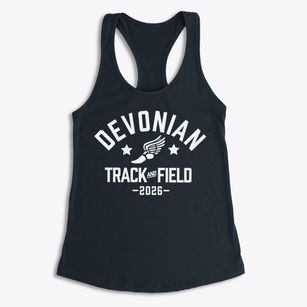 Devonian Elementary School Track and Field Women's Racerback Tank