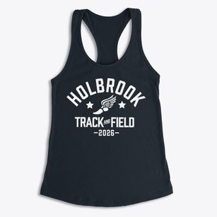 Holbrook Elementary School Track and Field Women's Racerback Tank