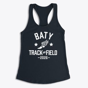 Baty Elementary School Track and Field Women's Racerback Tank