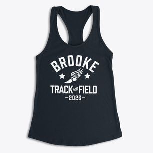 Brooke Elementary School Track and Field Women's Racerback Tank