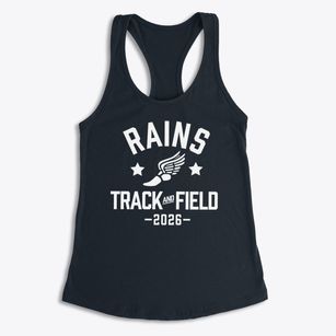 Rains Elementary School Track and Field Women's Racerback Tank