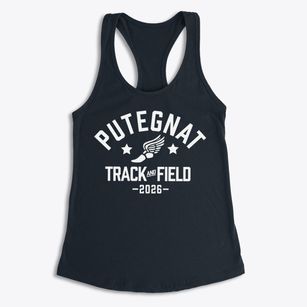 Putegnat Elementary School Track and Field Women's Racerback Tank