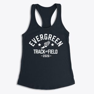 Evergreen Middle School Track and Field Women's Racerback Tank