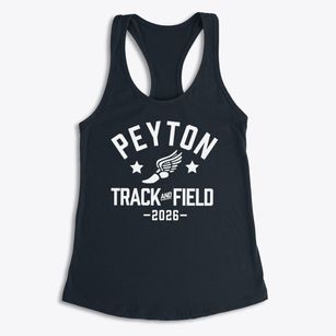 Peyton Elementary School Track and Field Women's Racerback Tank