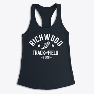 Richwood High School Track and Field Women's Racerback Tank