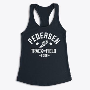 Pedersen Elementary School Track and Field Women's Racerback Tank