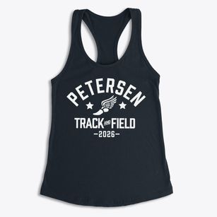Petersen Sda School Track and Field Women's Racerback Tank