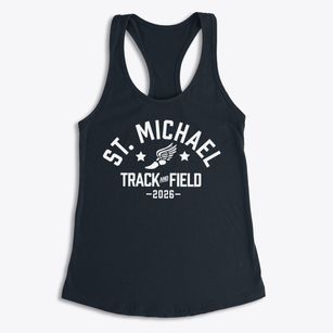 St. Michael Academy Track and Field Women's Racerback Tank
