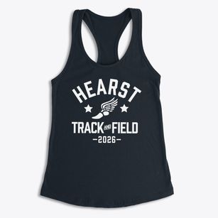 Hearst Elementary School Track and Field Women's Racerback Tank