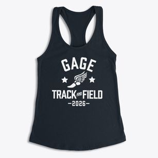 Gage Elementary School Track and Field Women's Racerback Tank