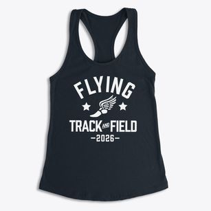 Flying High School Track and Field Women's Racerback Tank