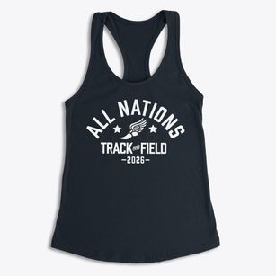All Nations Academy Track and Field Women's Racerback Tank